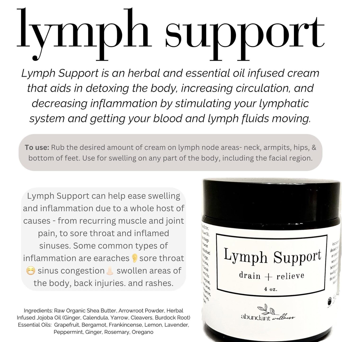 Lymph Support / 4 oz