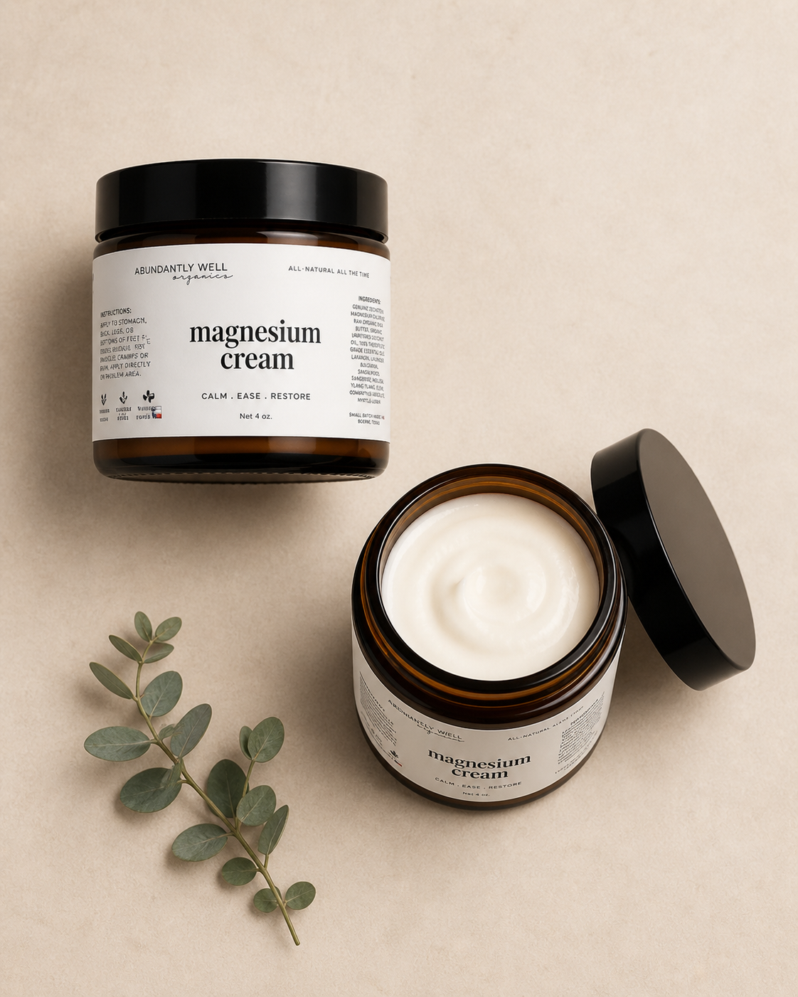 Magnesium Cream / 4 oz