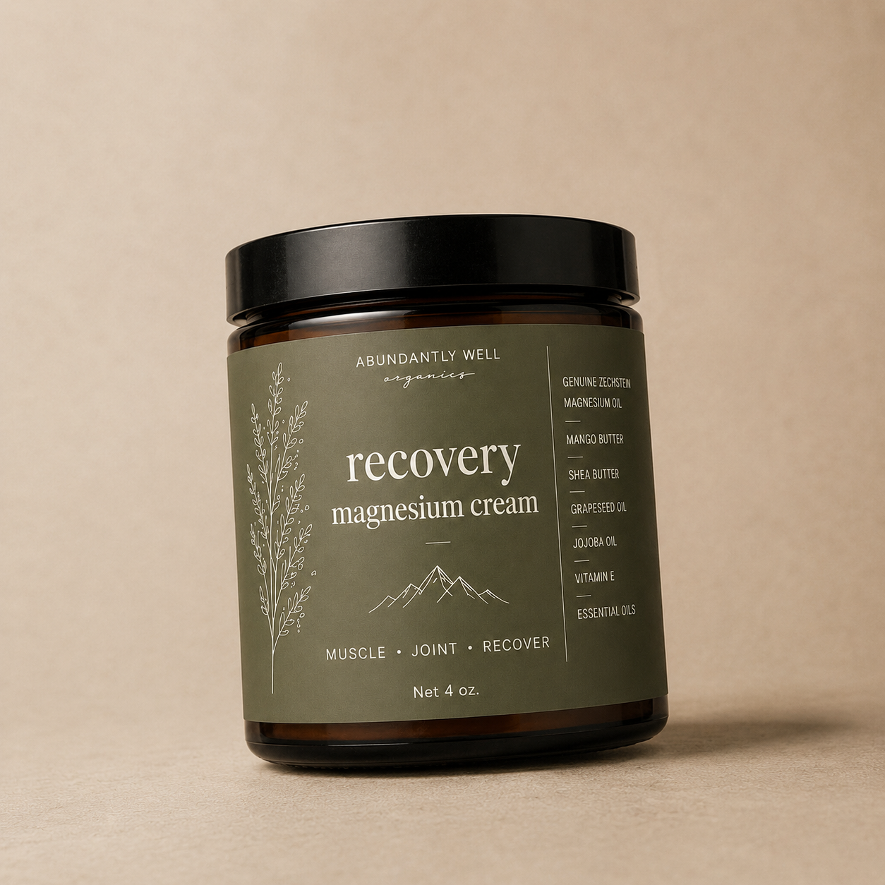 Magnesium Cream Collection / 4 oz