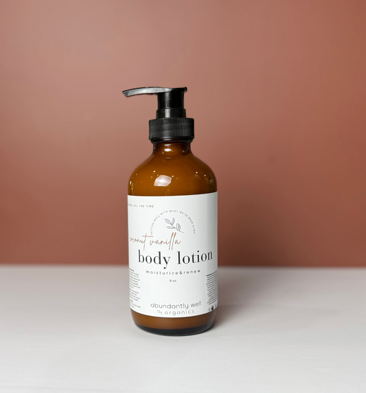 Coconut Vanilla Body Lotion / 8 oz
